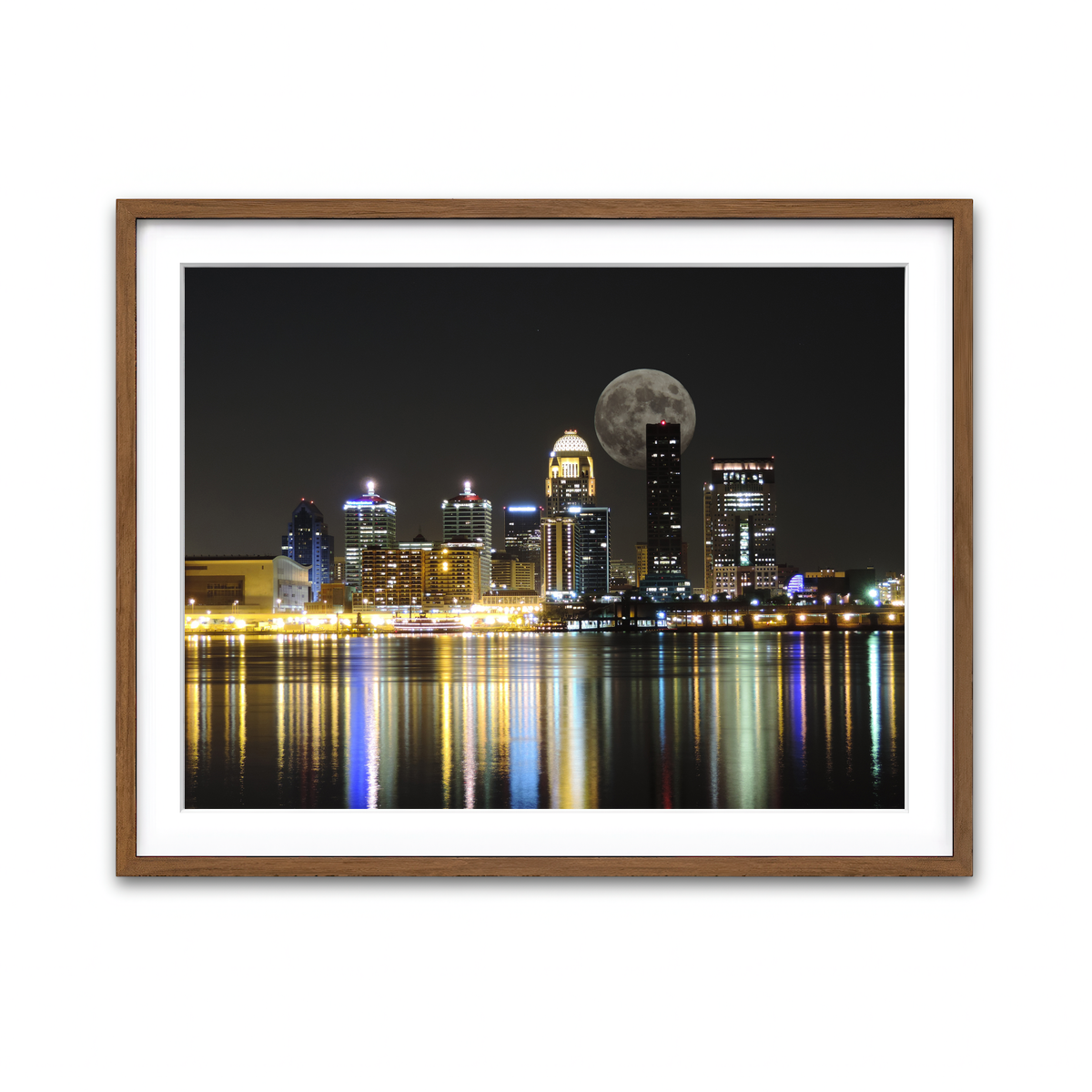 Framed Print 4x3 Walnut
