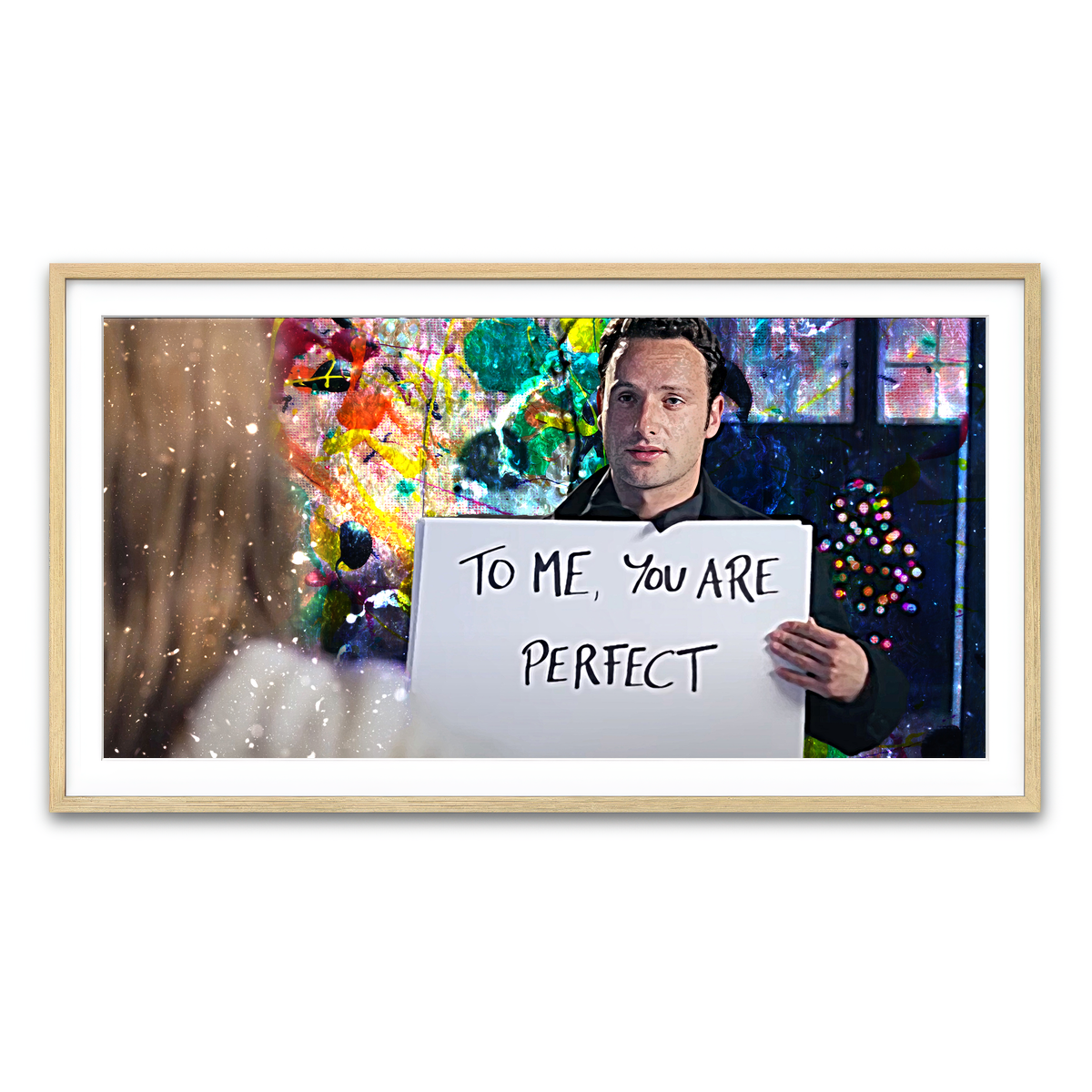 Framed Print 2x1 Natural