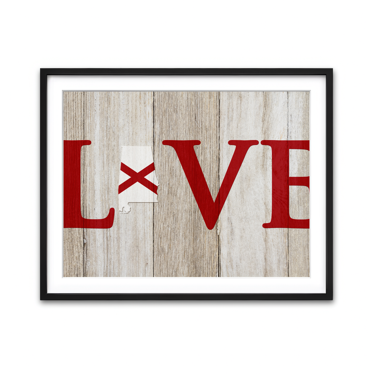 Framed Print 4x3 Black