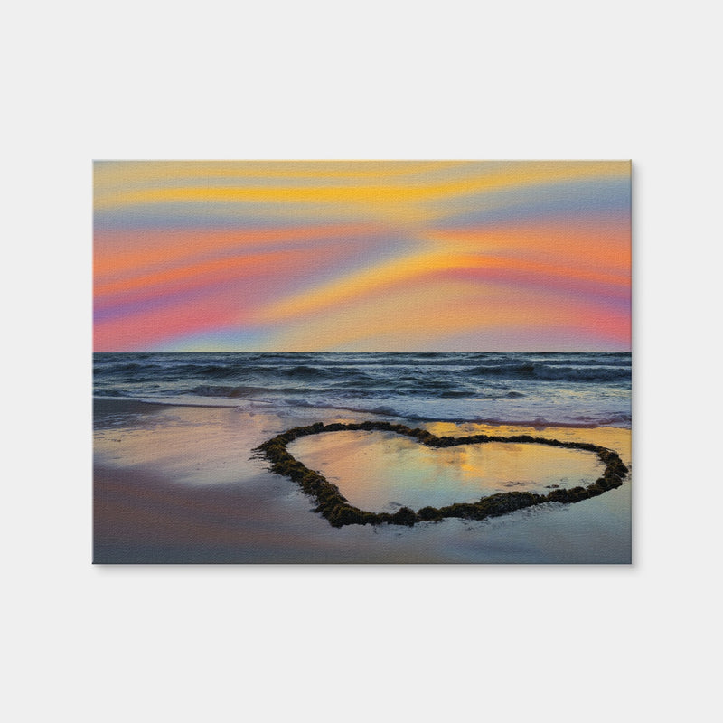 AUTO-MOCKUP WHITE | Love Beach | 1 Piece | Gallery Wrap Canvas | group=4x3