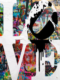 Love Heavy Graffiti Wall Art
