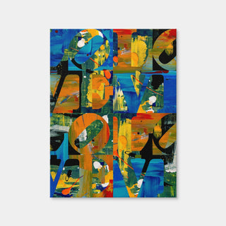 AUTO-MOCKUP WHITE | Love Quadrant | 1 Piece | Gallery Wrap Canvas | group=3x4