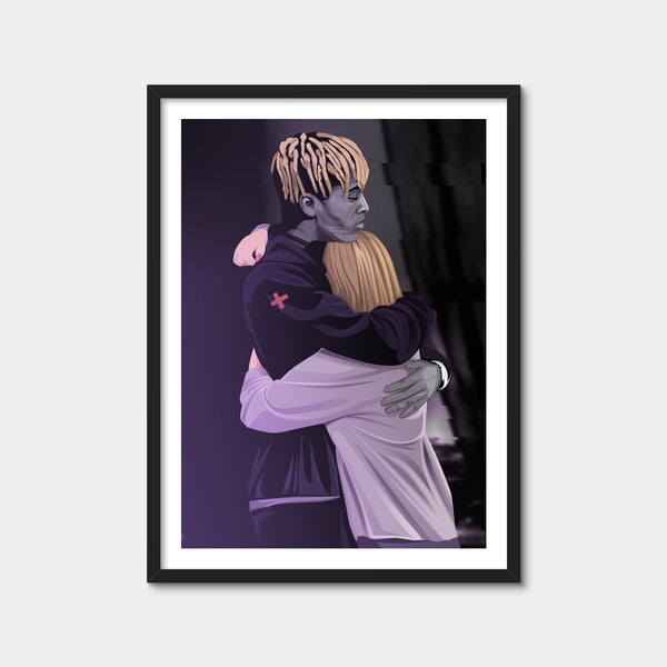 Love XXXTentacion Wall Art — Framed Print Format preview