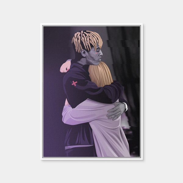 Love XXXTentacion Wall Art — Framed Canvas Format preview