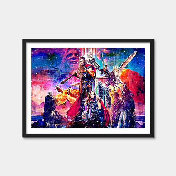 Love and Thunder Wall Art — Framed Print Format preview