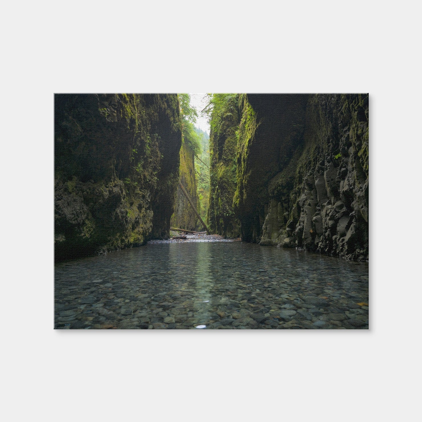 AUTO-MOCKUP WHITE | Lower Oneonta Falls | 1 Piece | Gallery Wrap Canvas | group=4x3