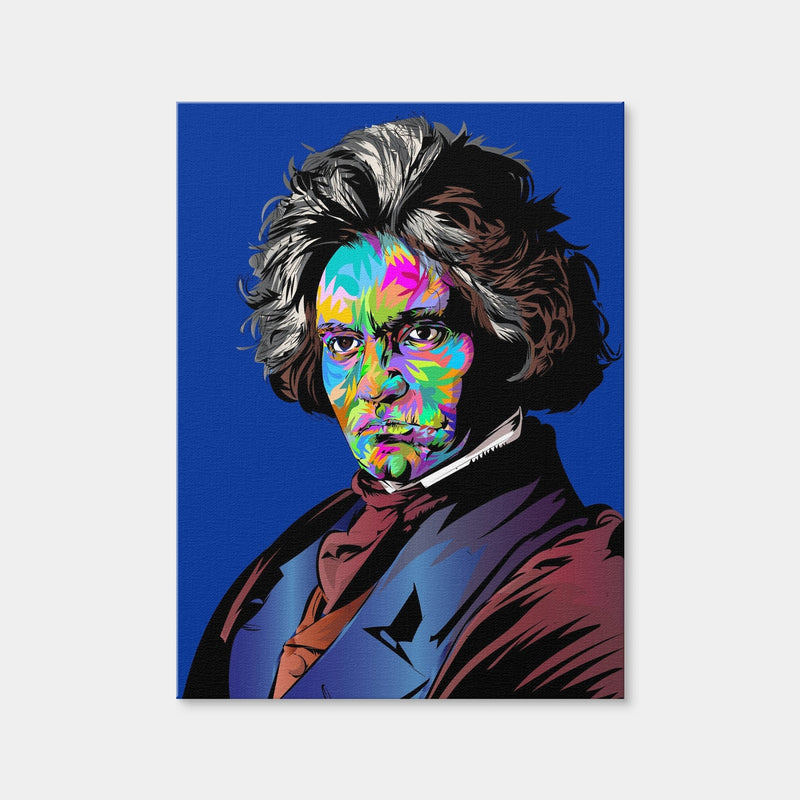 AUTO-MOCKUP WHITE | Ludwig van Beethoven | 1 Piece | Gallery Wrap Canvas | group=3x4