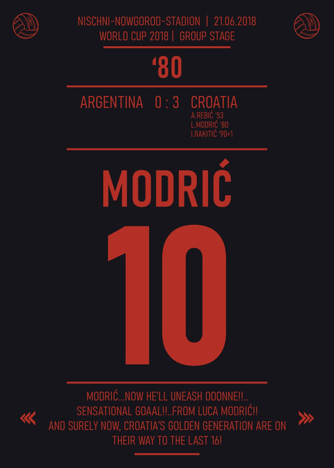 Luka Modric Wall Art