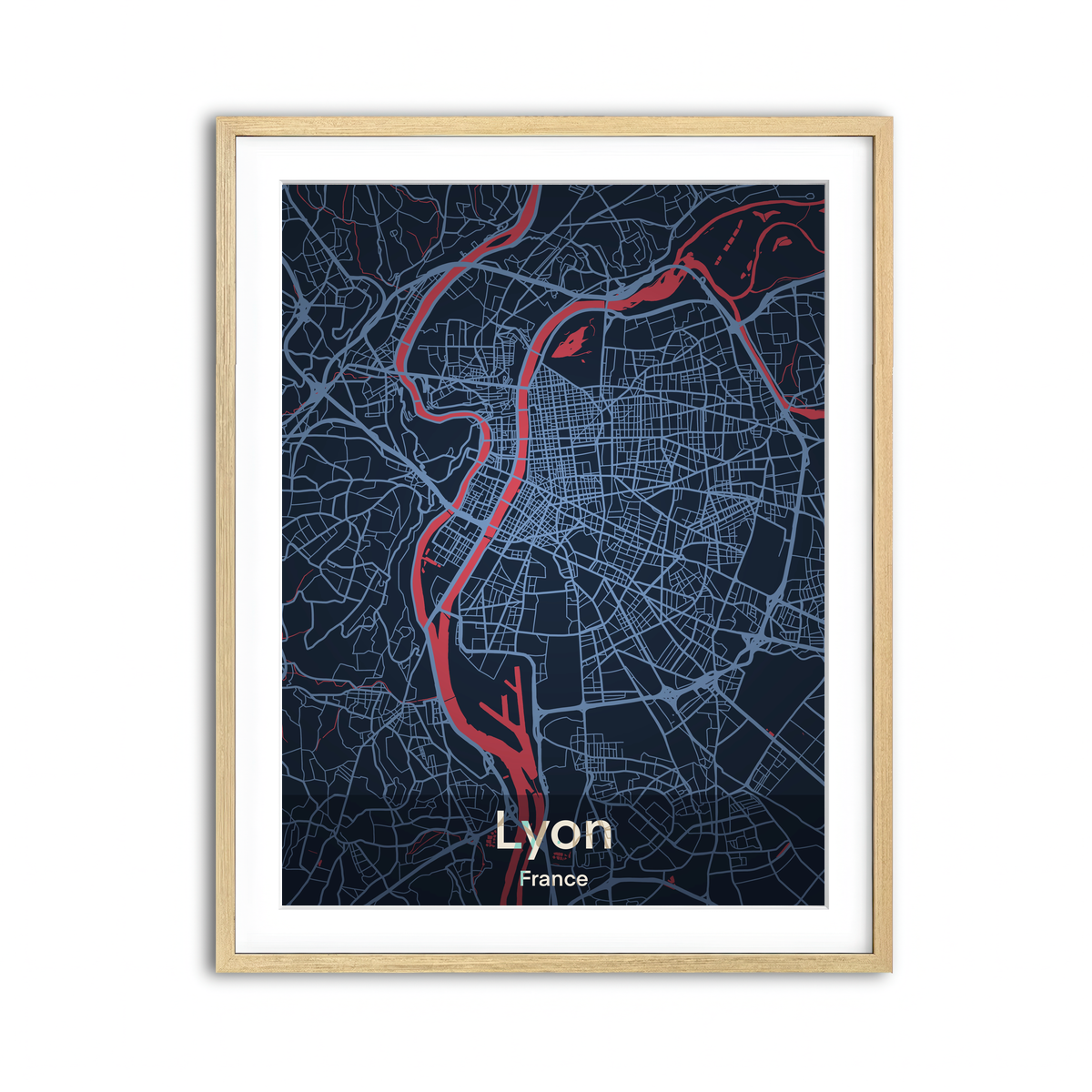 Framed Print 3x4 Natural