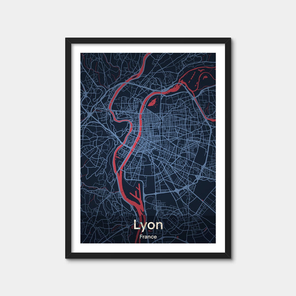Lyon Wall Art — Framed Print Format preview