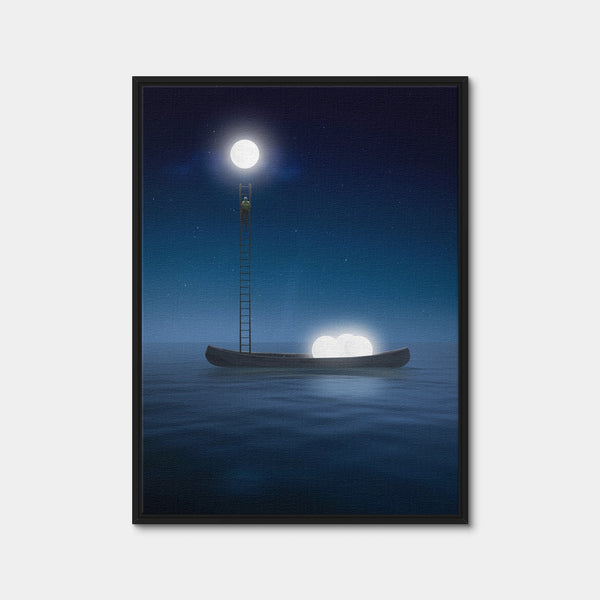 Maintenance Wall Art — Framed Canvas Format preview