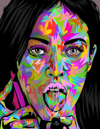 MEGAN FOX LIGHTER Wall Art