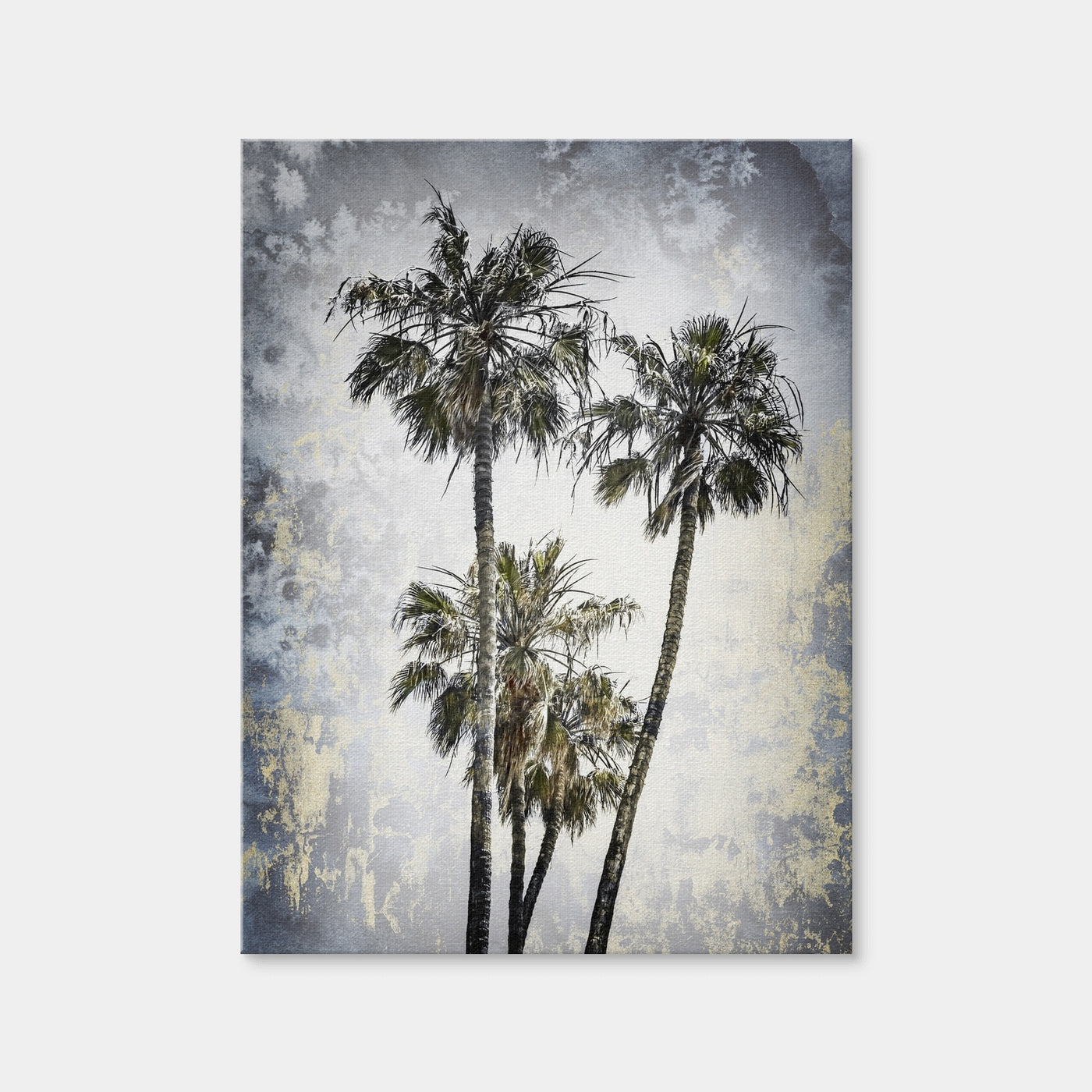 AUTO-MOCKUP WHITE | MODERN ART Lovely Palm Trees | 1 Piece | Gallery Wrap Canvas | group=3x4