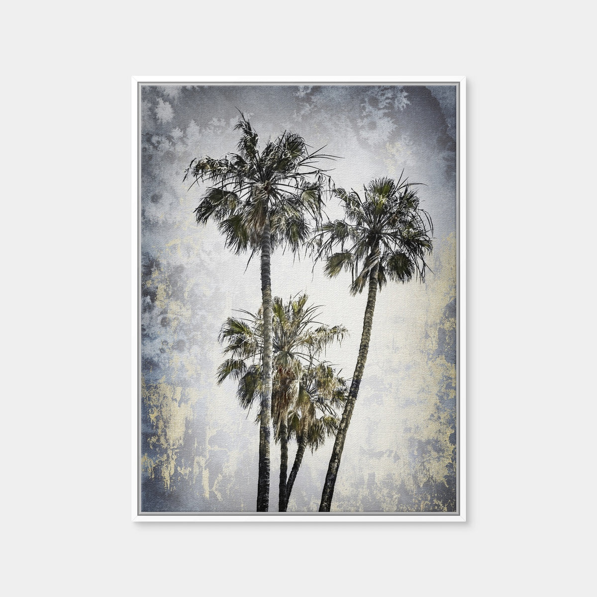 MODERN ART Lovely Palm Trees Wall Art