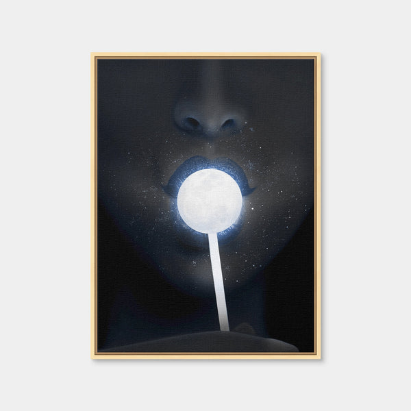 Mooncandy Wall Art — Framed Canvas Format preview