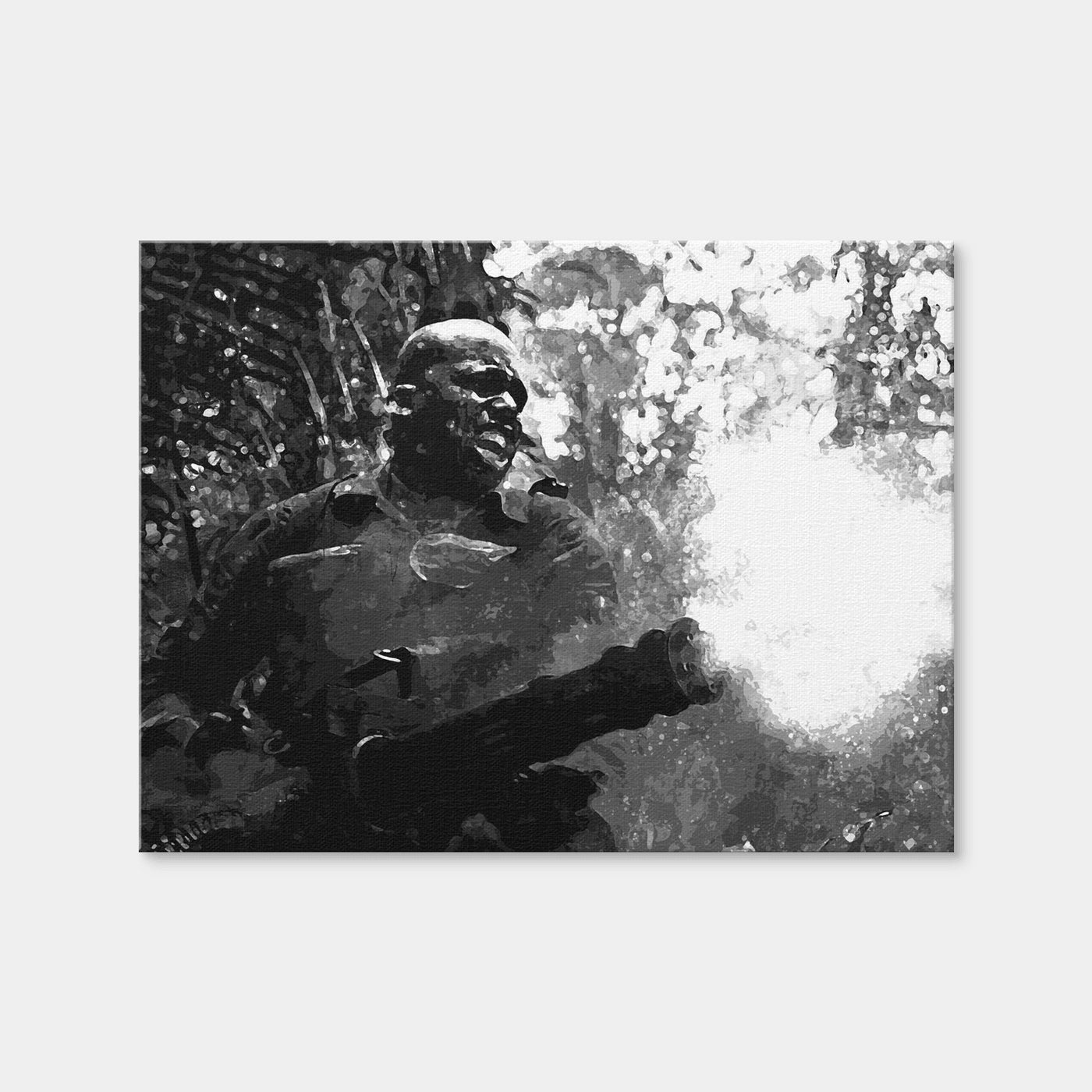 AUTO-MOCKUP WHITE | Mac Eliot Grayscale | 1 Piece | Gallery Wrap Canvas | group=4x3