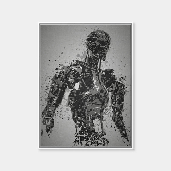 Machine Wall Art — Framed Canvas Format preview