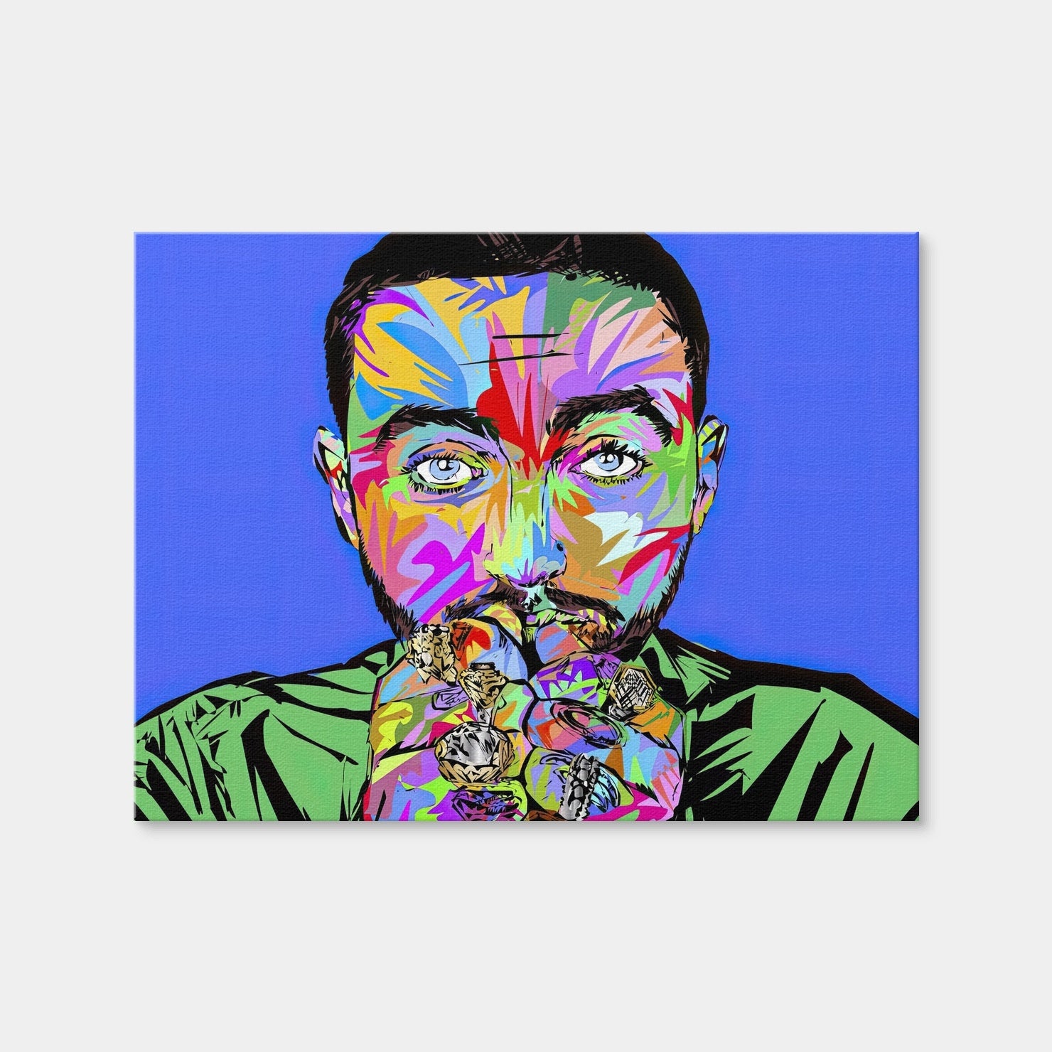 AUTO-MOCKUP WHITE | Macmiller Blue | 1 Piece | Gallery Wrap | group=4x3