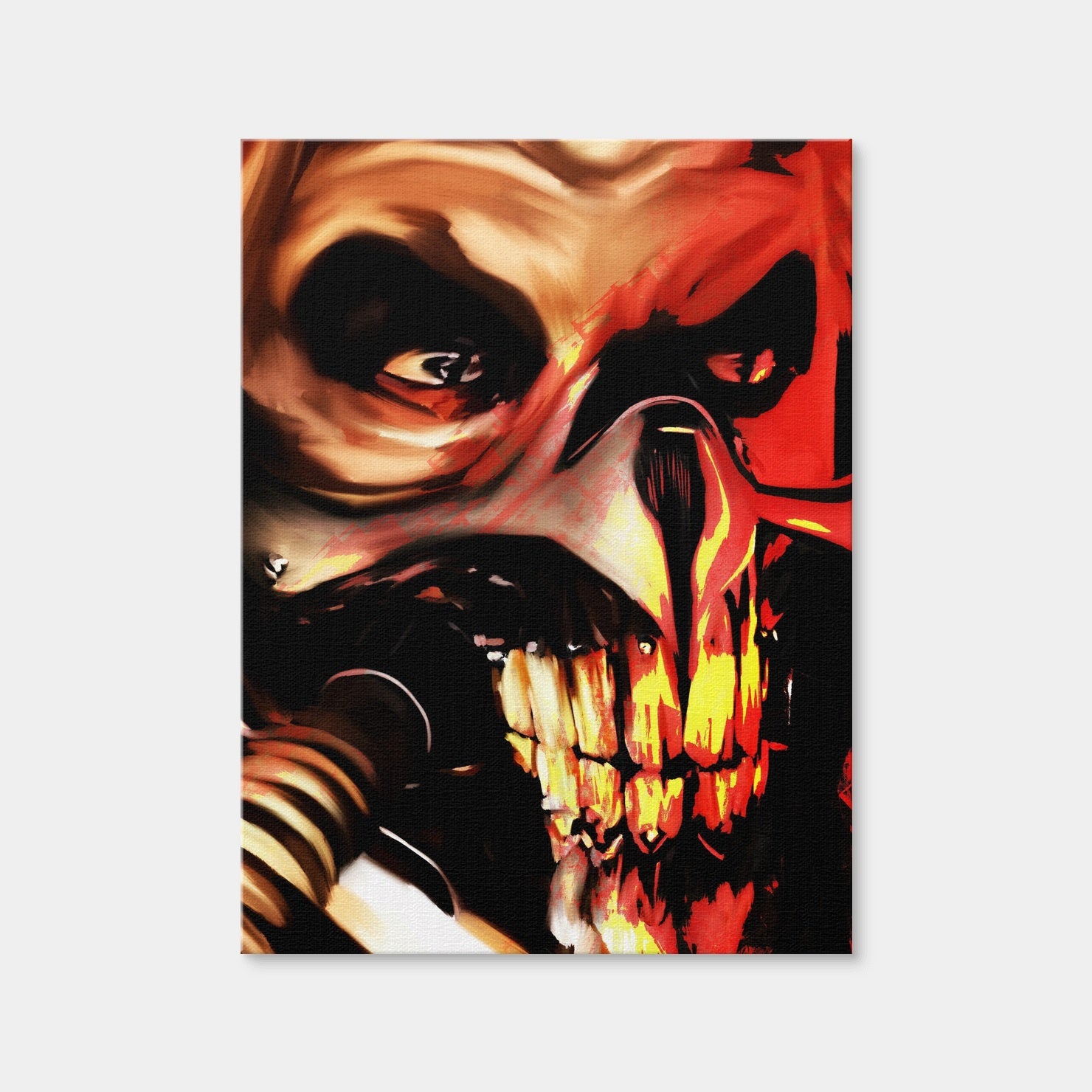 AUTO-MOCKUP WHITE | Mad Max Fury Road Immortan | 1 Piece | Gallery Wrap Canvas | group=3x4