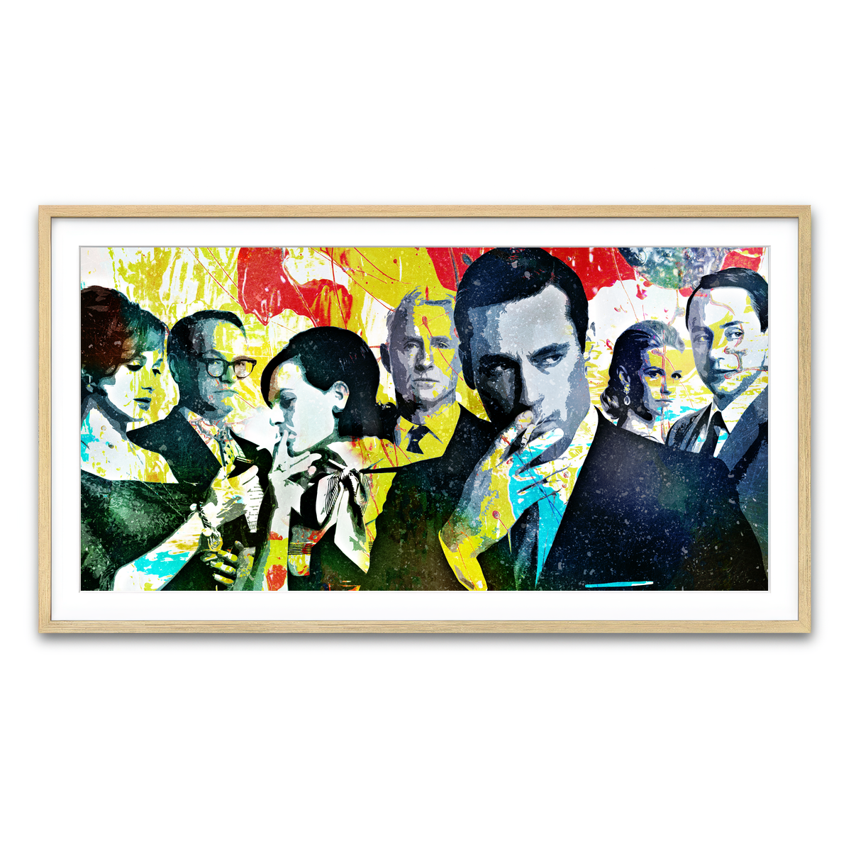 Framed Print 2x1 Natural