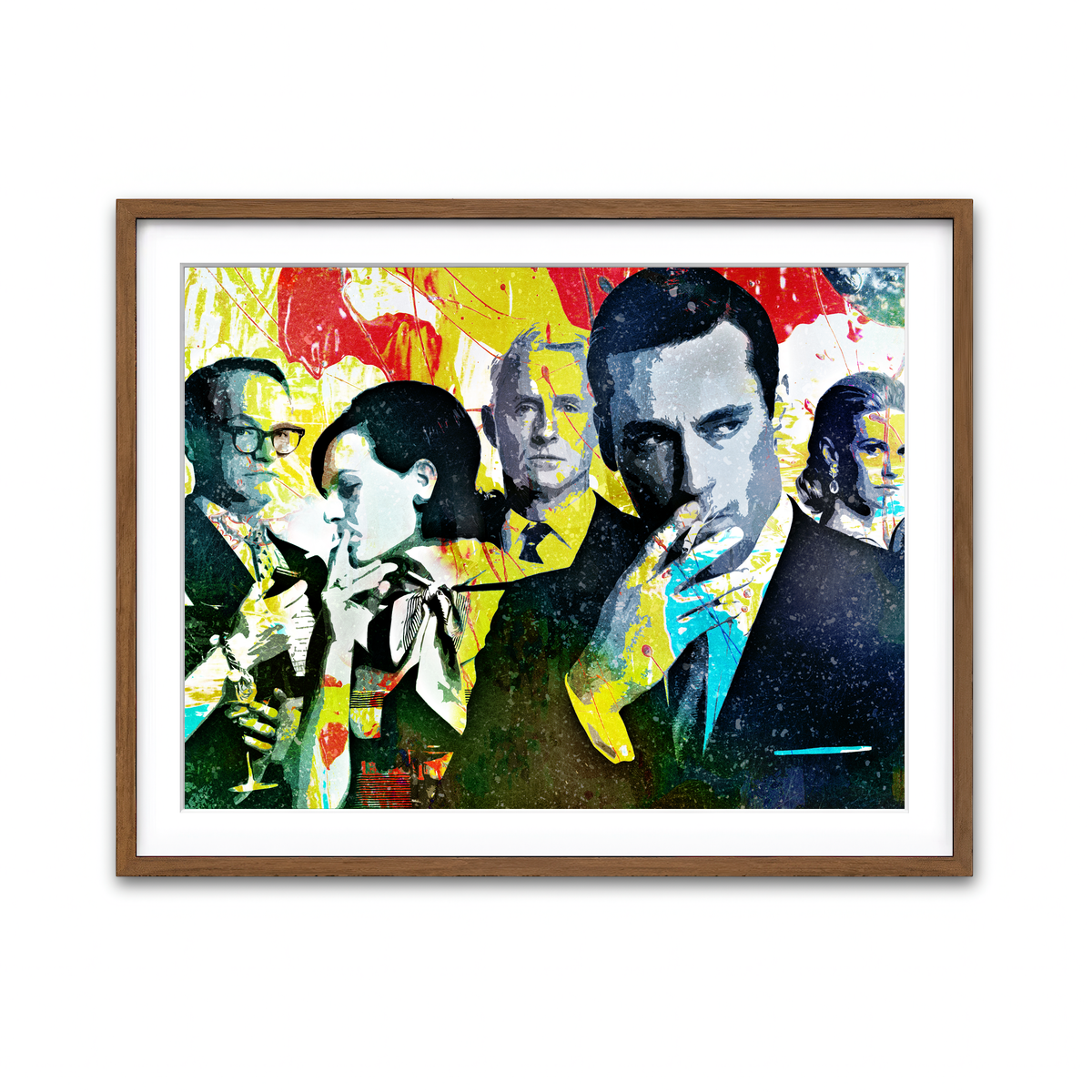 Framed Print 4x3 Walnut