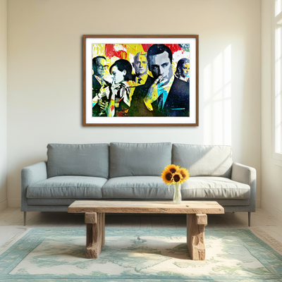 AUTO-MOCKUP ROOM | Mad Men Wall Art
