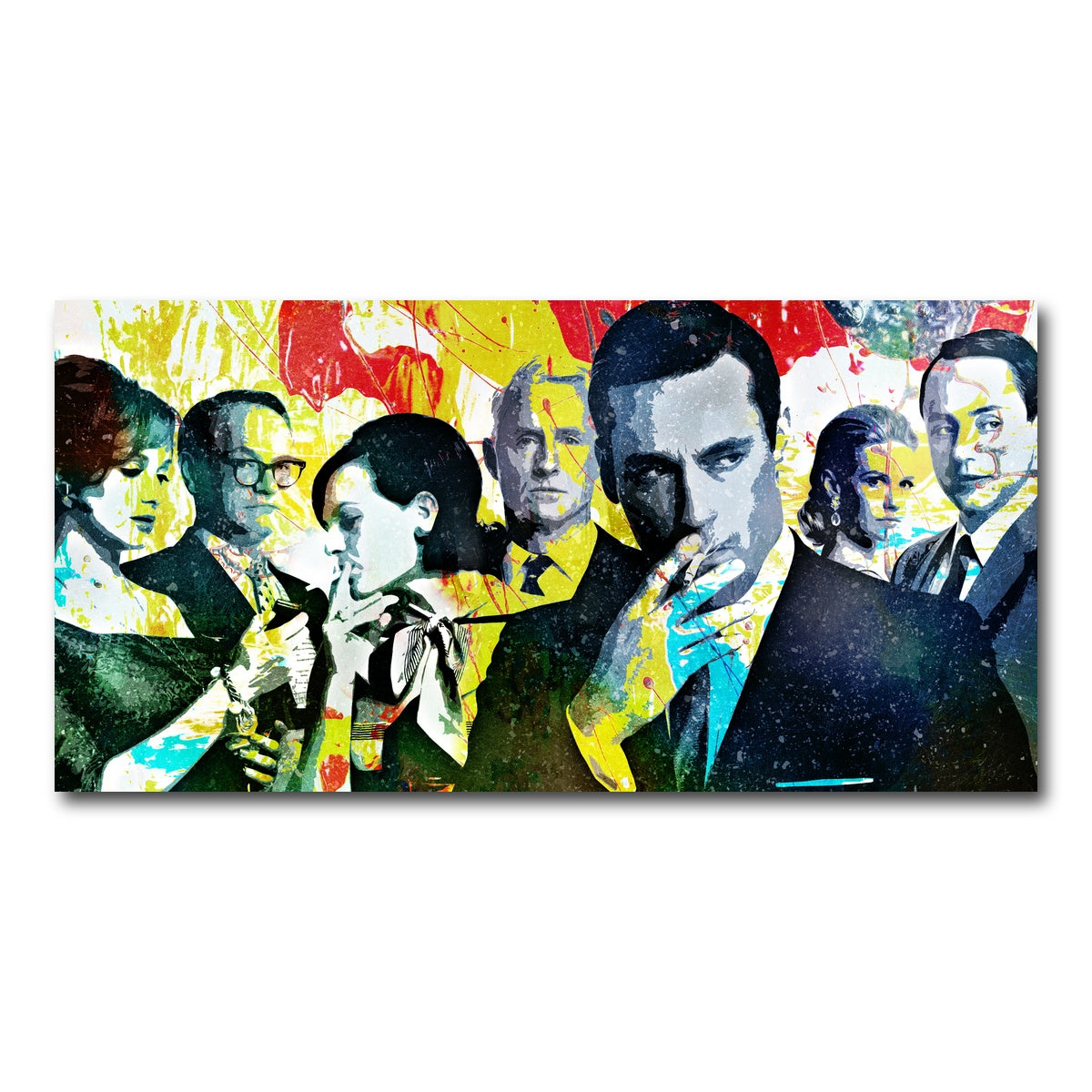 AUTO-MOCKUP WHITE | Mad Men | 1 Piece | Gallery Wrap Canvas | group=2x1