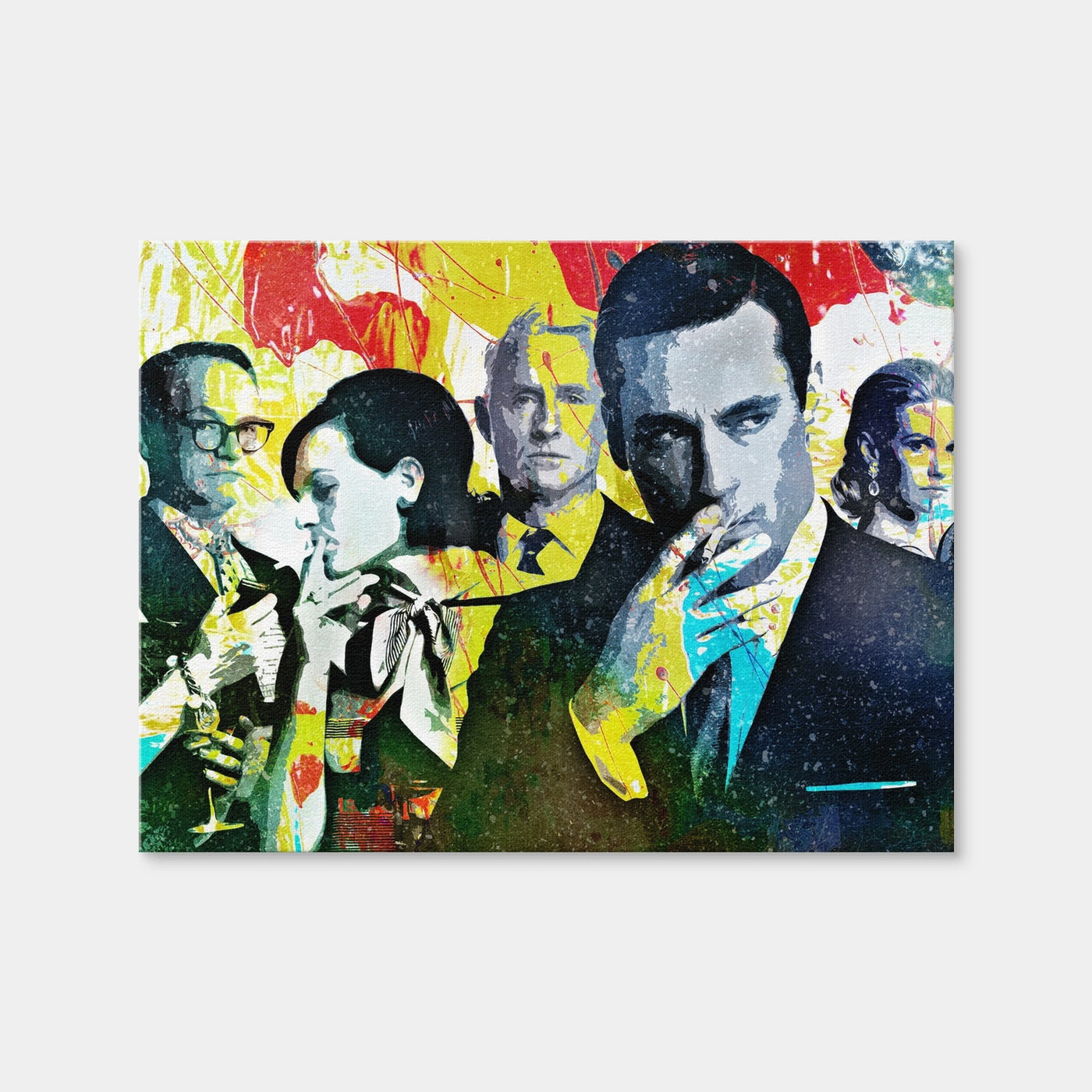 AUTO-MOCKUP WHITE | Mad Men | 1 Piece | Gallery Wrap Canvas | group=4x3
