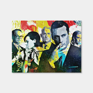 AUTO-MOCKUP WHITE | Mad Men | 1 Piece | Gallery Wrap Canvas | group=4x3