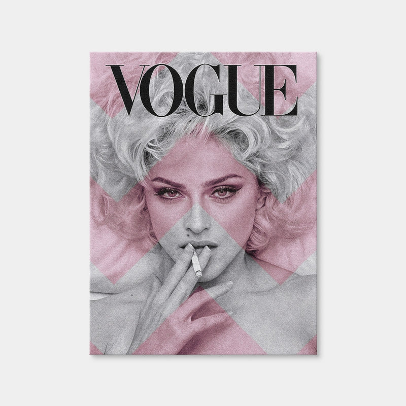 AUTO-MOCKUP WHITE | Madonna Vogue | 1 Piece | Gallery Wrap Canvas | group=3x4