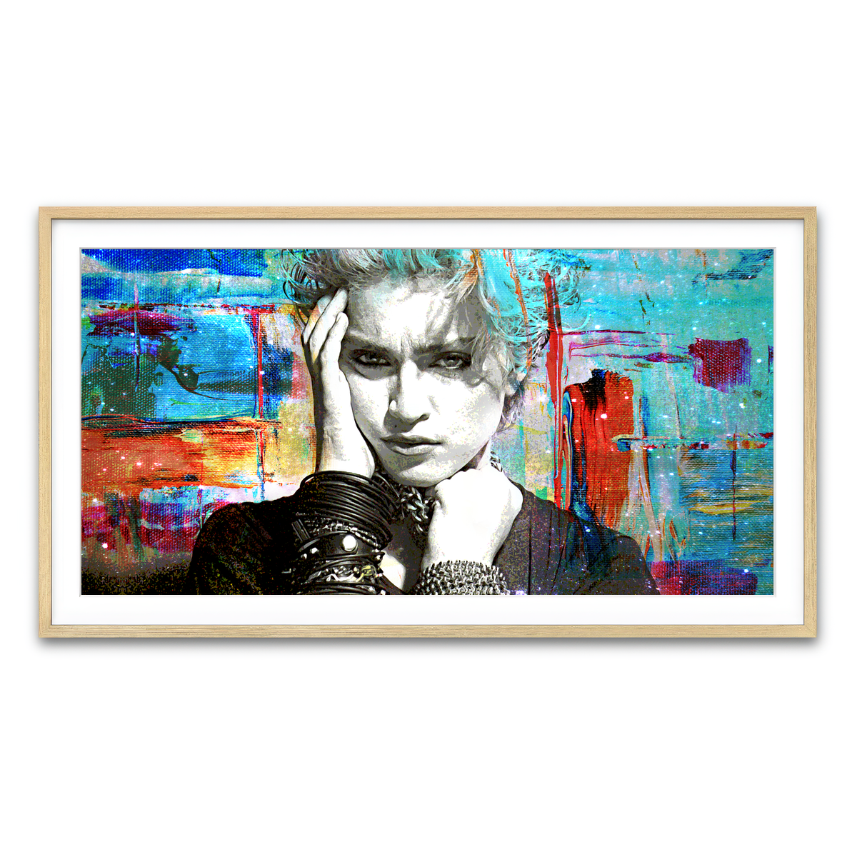 Framed Print 2x1 Natural