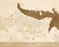 Mahon Map Wall Art