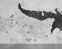 Mahon Map 2 Wall Art