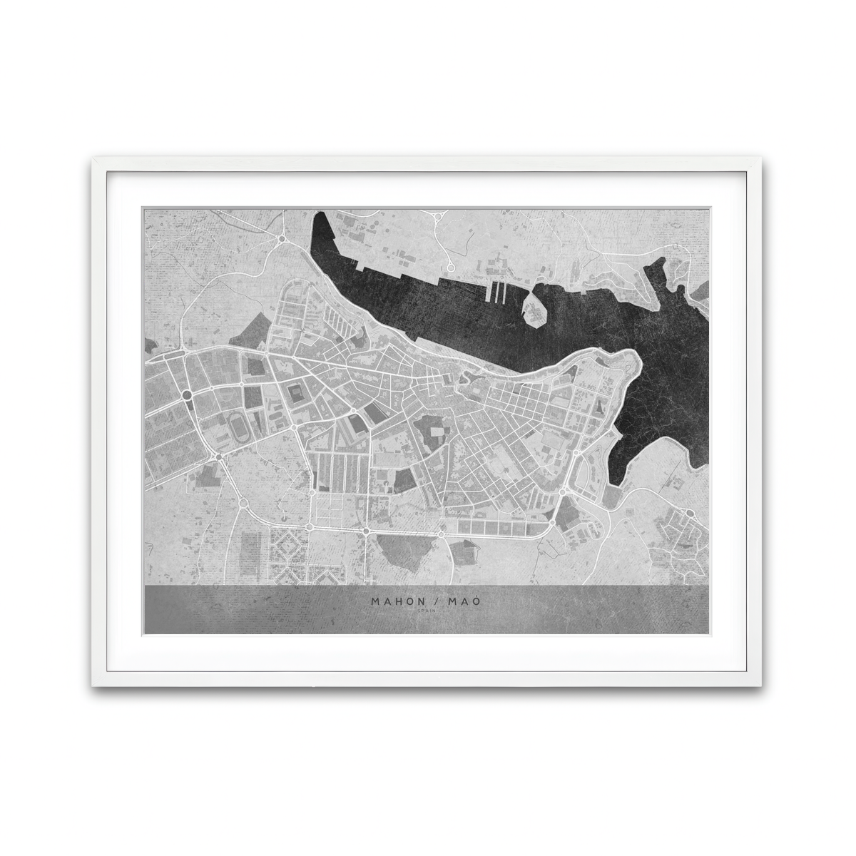 Framed Print 4x3 White