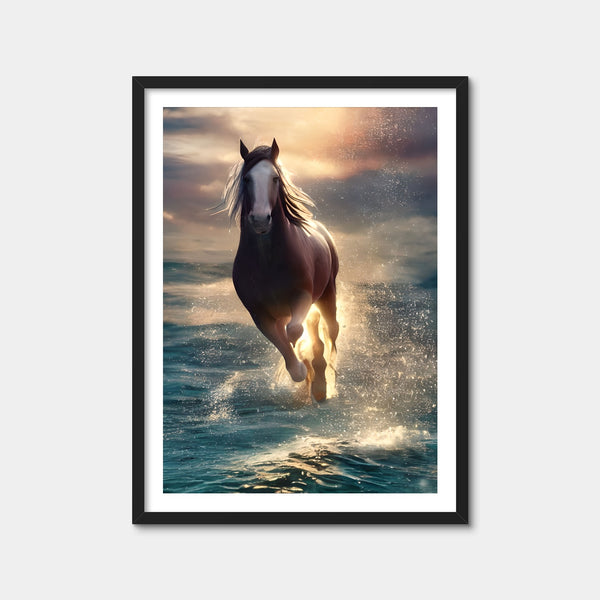 Majestic Horse Wall Art — Framed Print Format preview