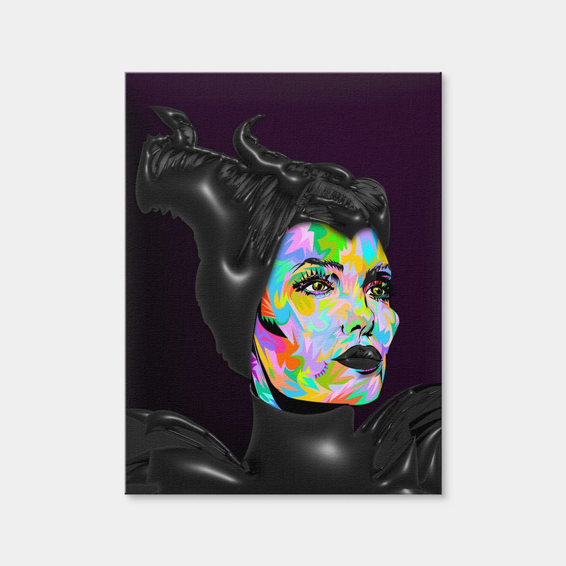 AUTO-MOCKUP WHITE | Maleficent | 1 Piece | Gallery Wrap Canvas | group=3x4