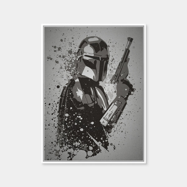 Mando Wall Art — Framed Canvas Format preview