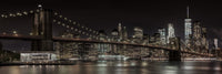 Manhattan Skyline & Brooklyn Bridge Panorama Wall Art