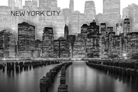 Manhattan Skyline Graphic Art Wall Art