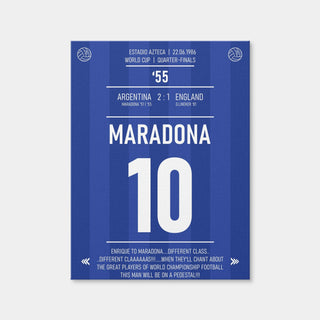 AUTO-MOCKUP WHITE | Maradona | 1 Piece | Gallery Wrap Canvas | group=3x4