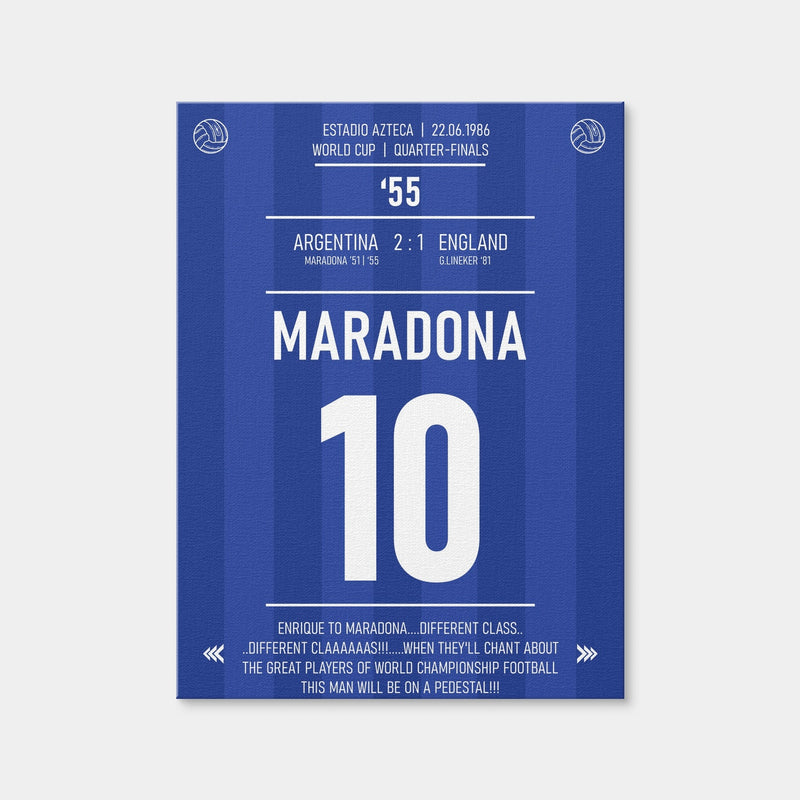 AUTO-MOCKUP WHITE | Maradona | 1 Piece | Gallery Wrap Canvas | group=3x4