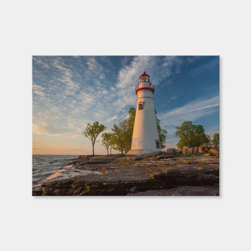 AUTO-MOCKUP WHITE | Marblehead Lighthouse | 1 Piece | Gallery Wrap Canvas | group=4x3