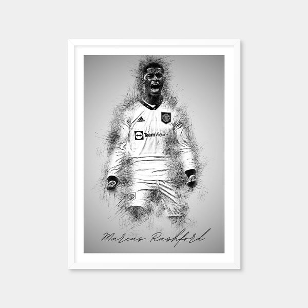 Marcus Rashford Wall Art — Framed Print Format preview