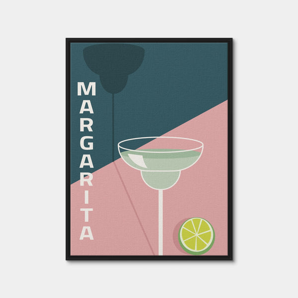 Margarita Wall Art — Framed Canvas Format preview