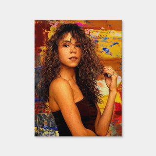 AUTO-MOCKUP WHITE | Mariah Carey | 1 Piece | Gallery Wrap Canvas | group=3x4