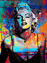 Marilyn Monroe Colors Wall Art