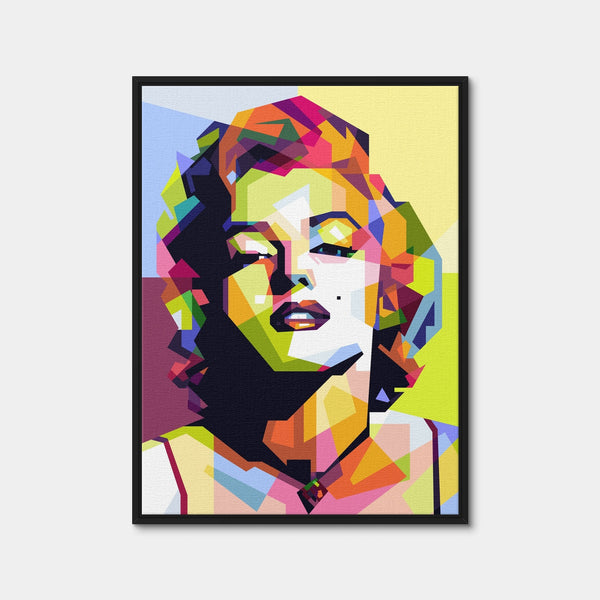 Marilyn Monroe Pop Art Wall Art — Framed Canvas Format preview