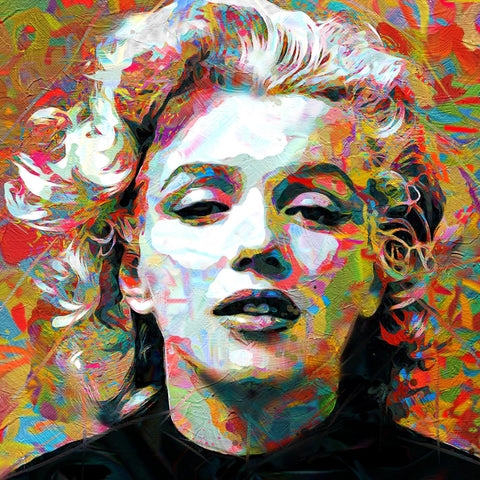 Marilyn Paint Wall Art