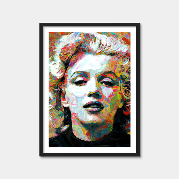 Marilyn Paint Wall Art — Framed Print Format preview