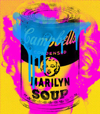 Marilyn Soup Wall Art
